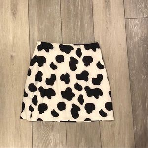 WOMENS - cow print skirt